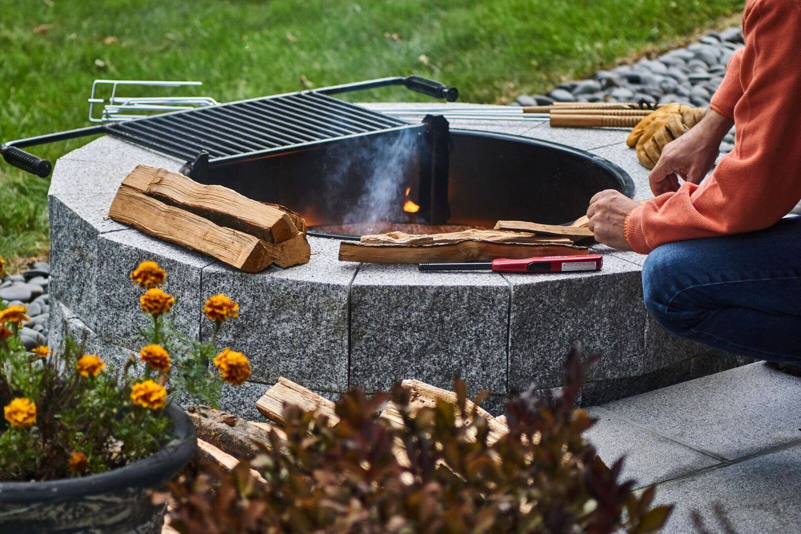 Build A Durable Granite Fire Pit Perfect For Any Outdoor Living Space